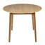 Bowerbank Extendable Round Solid Wood Dining Table