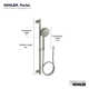 Purist 1.75 GPM Multifunction Handshower Kit with Katalyst Air-Induction Technology