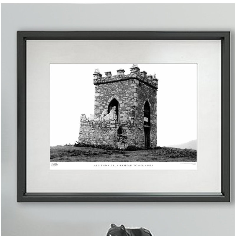 Allithwaite, Kirkhead Tower C1955 by Francis Frith - Single Picture Frame Print, 40cm H x 50cm W x 2.3cm D