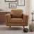 Brown Faux Leather