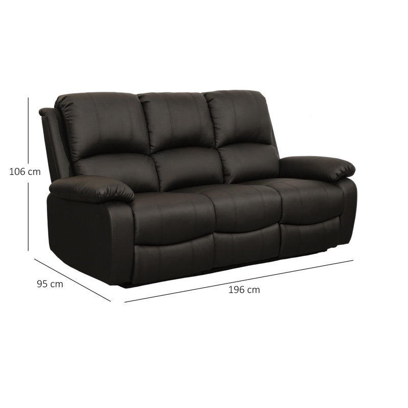 Avigdor 2 - Piece Faux Leather Living Room Set, Brown