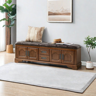 8 Pair Shoe Storage Bench