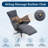 Dual Motor Power Swivel Recliner Chair with Airbag Massage, USB & Type-C Modern Accent Chair-953370399