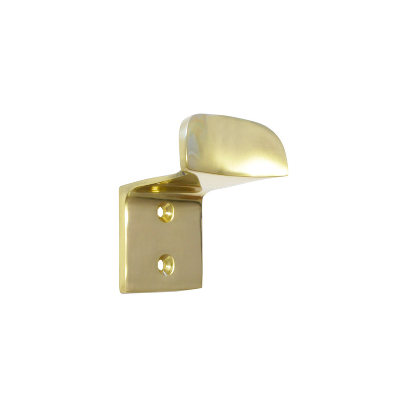Brass Wall Wall Hook, Polished Brass