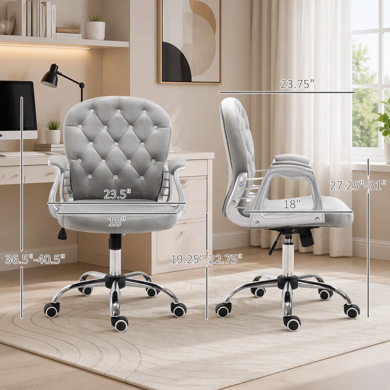 Fauteuil de bureau rembourré