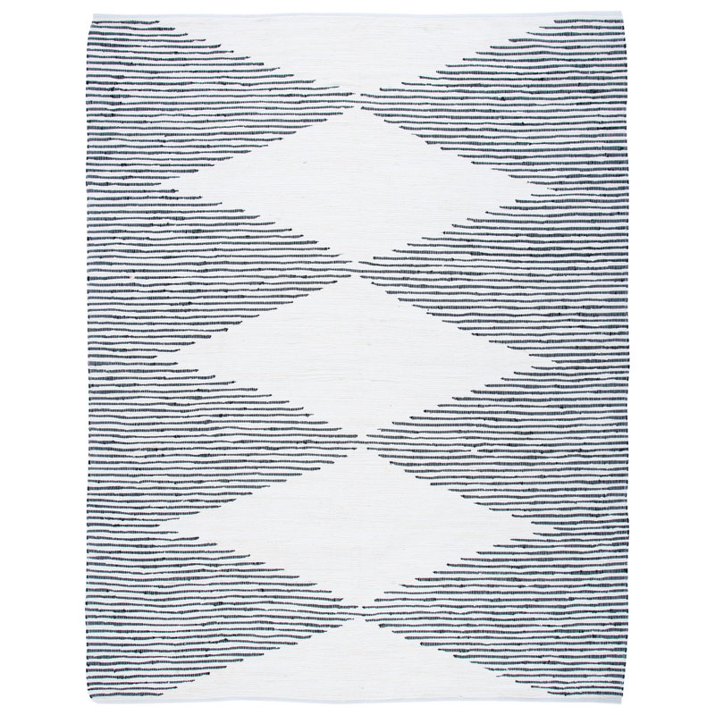 Janke Kilim Flat Weave Cotton Geometric Rug, Rectangle 8' x 10'