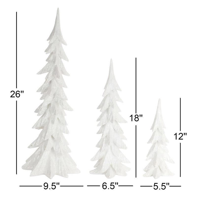 Ensemble d'arbres 3 pièces