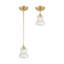 Mini-luminaire suspendu mat 1 lumière Spinnaker-1648045315