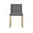 Aria Metal Sled Dining Chair in Wool-2058278637-2058267531