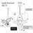 16" Jarold Directional 3 - Blade Ceiling Fan with Wall Control-1796378804