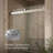 Levity Plus Less Sliding Shower Door, 81-5/8 In. H X 44-5/8 - 47-5/8 In. W, With 3/8 In.-Thick Crystal Clear Glass-71812666