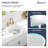 18" L X 18" W Ceramic Drop-In/Undermount Kitchen Sink 9 Inch Deep Single Bowl Basin-114017283