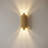 Aurelia Modern Gold Tube Wall Sconce