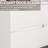 24-Inch Wall-Mounted Bathroom Vanity with Ceramic Sink – Floating Cabinet Set with Soft-Close Drawers, Faucet, and Pop-Up Drain in White Finish-1020340785