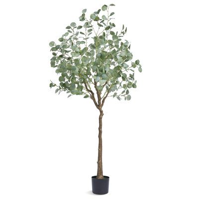 Artificial Potted Eucalyptus Tree