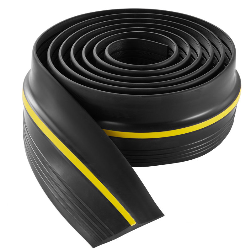 Seuil de porte de garage et joints inférieurs 10 pi PVC imperméable universel