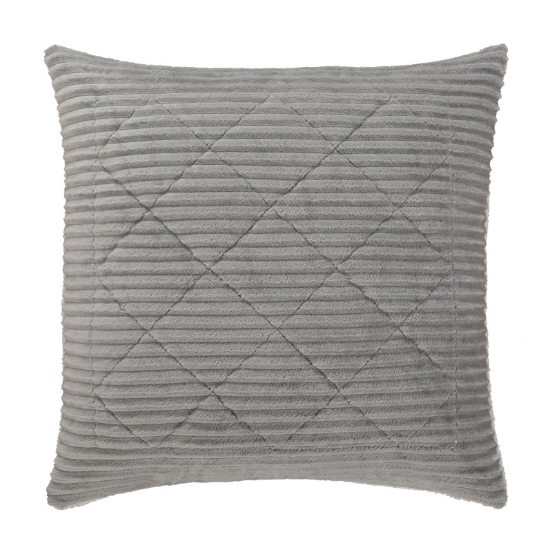 Everett Euro Sham, Light Gray
