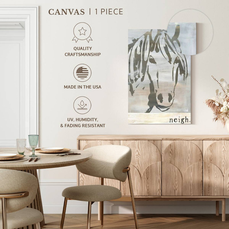 Cheval de campagne française, H 24 po x l 16 po