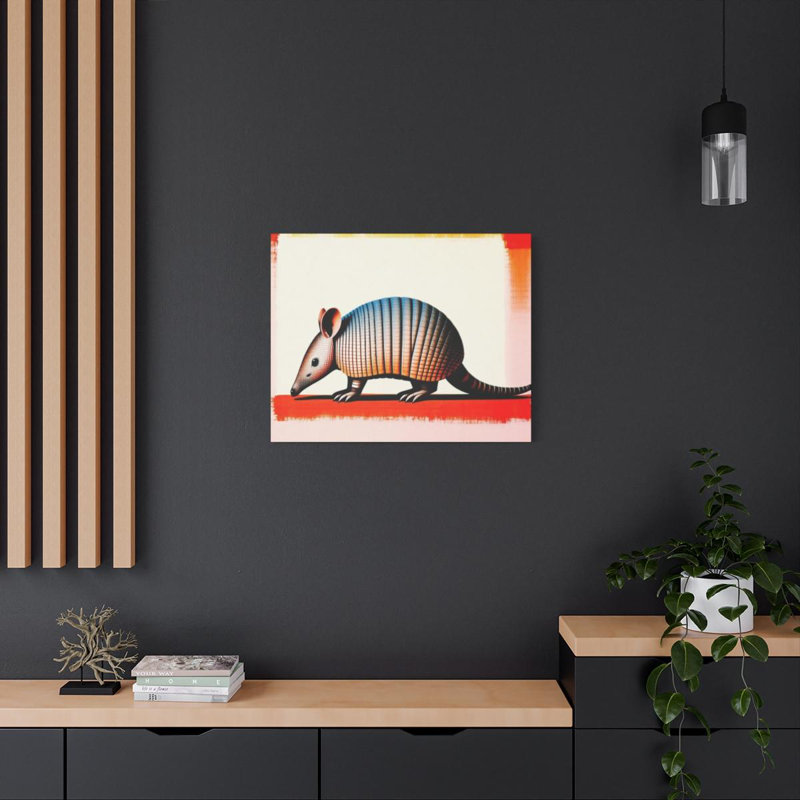 «Armadillo», reproduction d'art sur toile, H 24 po x l 30 po