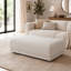 Repose-pieds Blanaid Chic Boucle