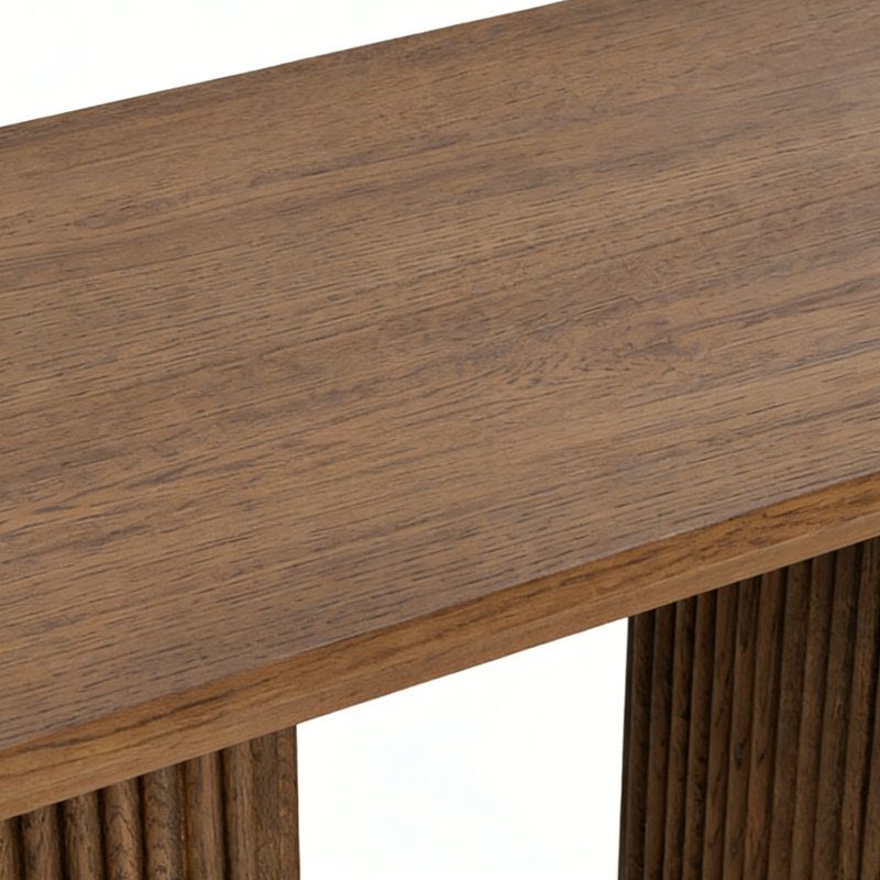 Console simple de style chinois, H 31,5 po x l 63 po x P 15,7 po