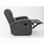 Fauteuil inclinable manuel en cuir synthétique-2003972491