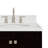 Cambridge 36.25'' Single Bathroom Vanity with Carrara Quartz Top-1780164385