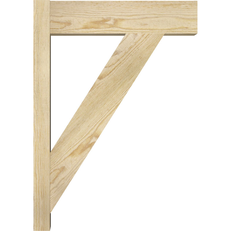 Pavé traditionnel traditionnel, P 20 po x H 28 po, Sapin Douglas de 6 po (sciage brut)