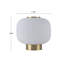 Lampe de table en verre 11 pouces