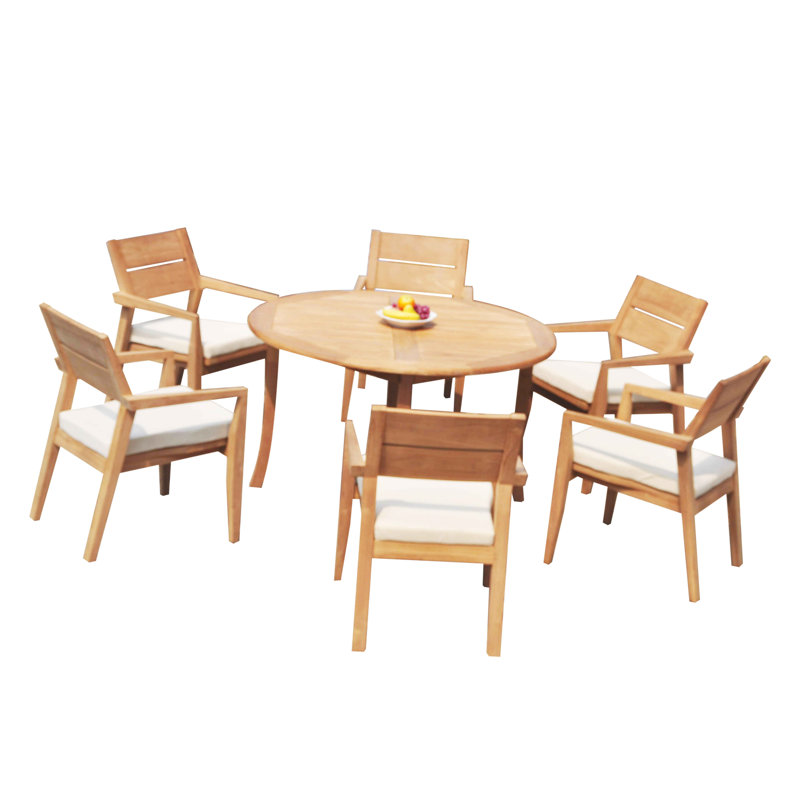 Ensemble de salle à manger Maston, L 52 po x l 52 po x H 30,5 po, 6