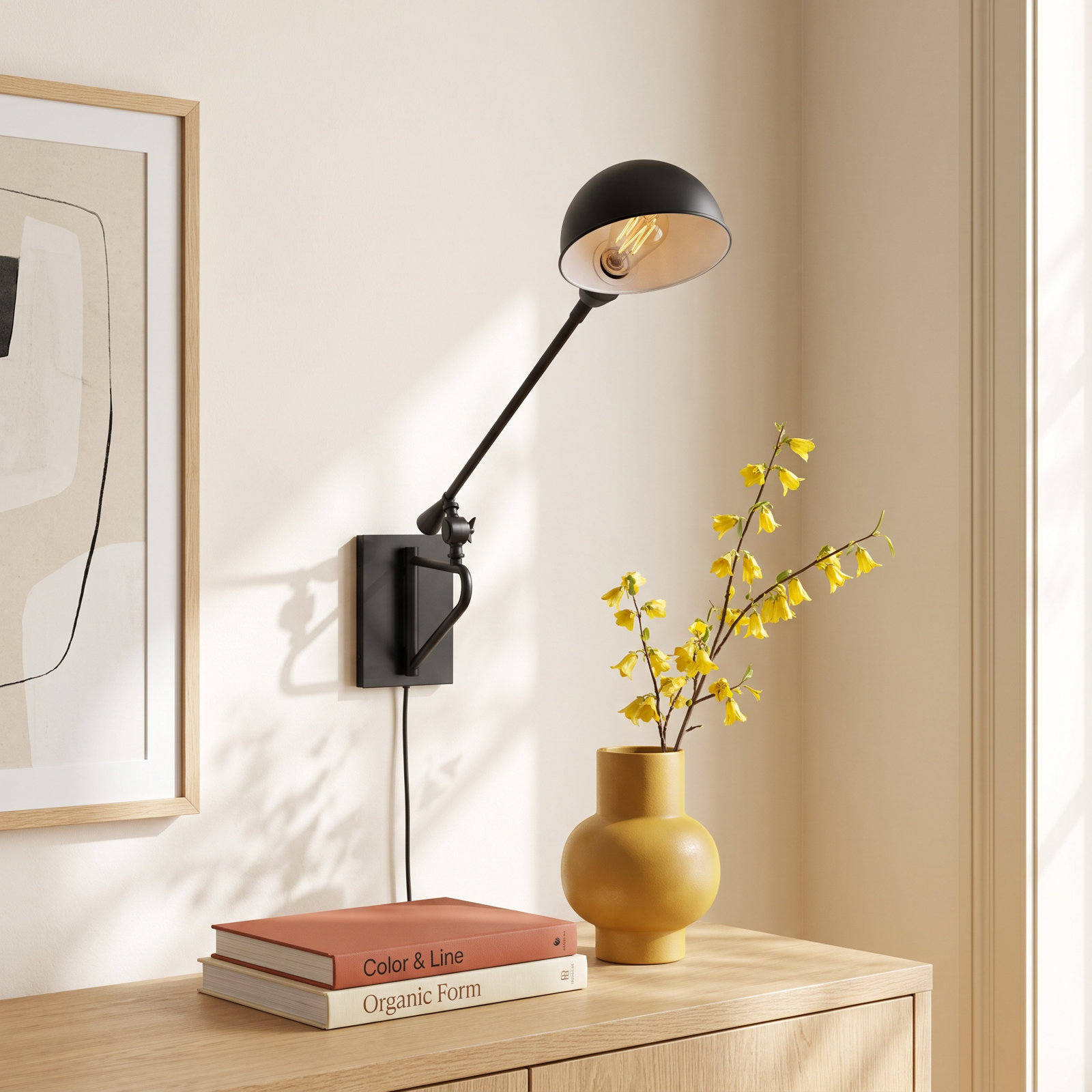 Arvis Single Light Armed Sconce