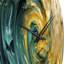 Horloge murale Golden Ocean-93382250