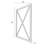 Stangl Metal Flat Wall Mirror
