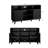 58'' Sideboard Storage Cabinet with Doors and Shelves for Dining Room, Living Room, Hallway and Entryway-1121273038