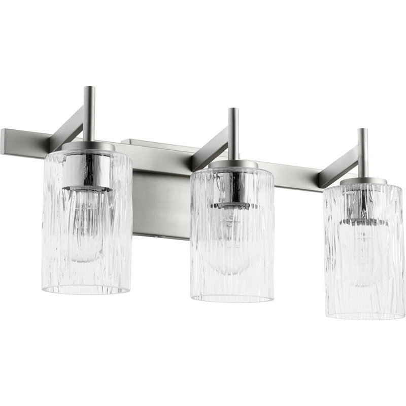 Nicolle 3 - Light Dimmable Vanity Light, Satin Nickel
