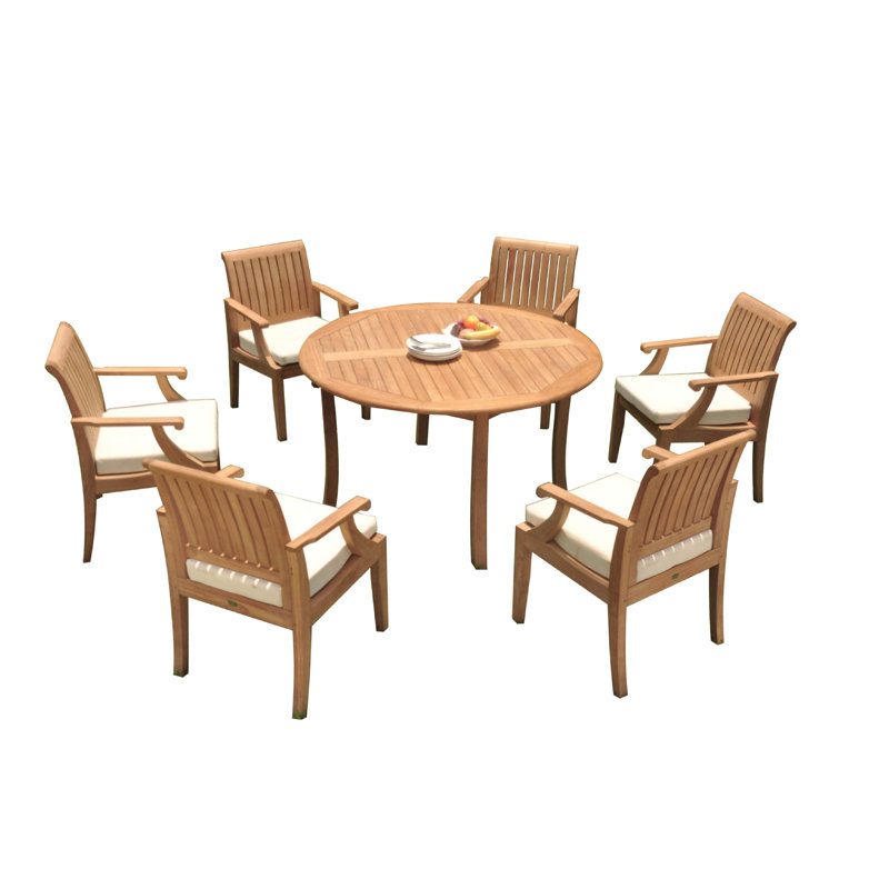 Ensemble repas pour 4 personnes Jerrold, H 31 po x L 36 po x l 36 po, 3