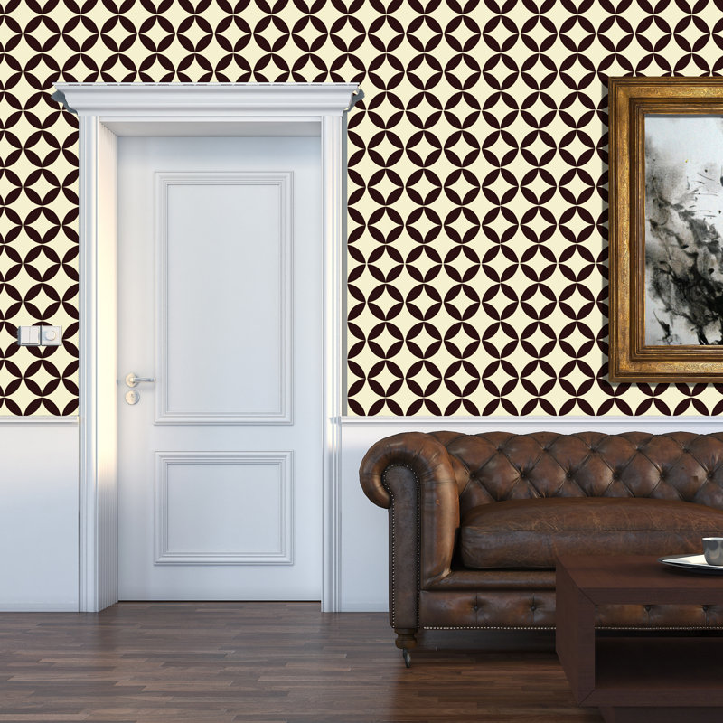Décalcomanie murale motif étoile cercle Cobbs