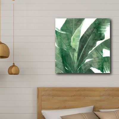 « palm leaf pattern i », impression sur toile