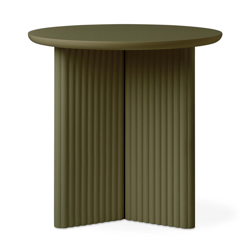 Odeon End Table, Olive