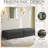 Maelina Upholstered Gray Square Corduroy Ottoman with Solid Wood Legs, Ottoman Modular Part For Sectional Sofa-714554407