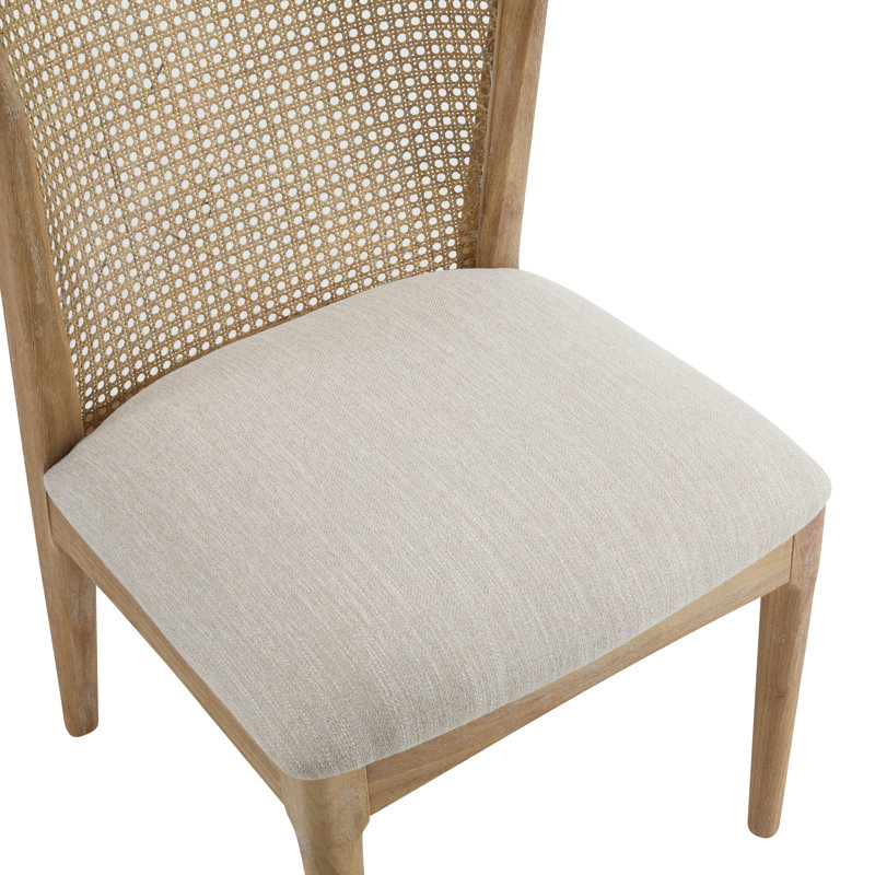 Chaises de salle à manger Cayli, Naturel