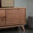 Solid wood living room home TV cabinet-106296399