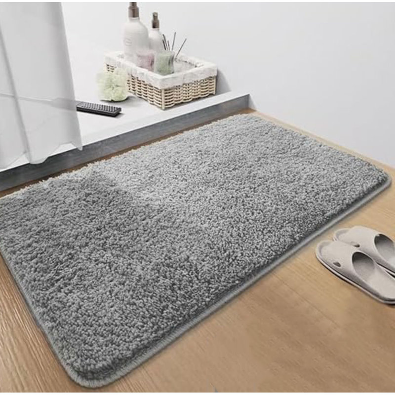 Microfiber / Microsuede Non-Slip Bath Rug