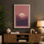 Mountains at Dusk Minimalist - Wrapped Canvas-1525501897-1525501898