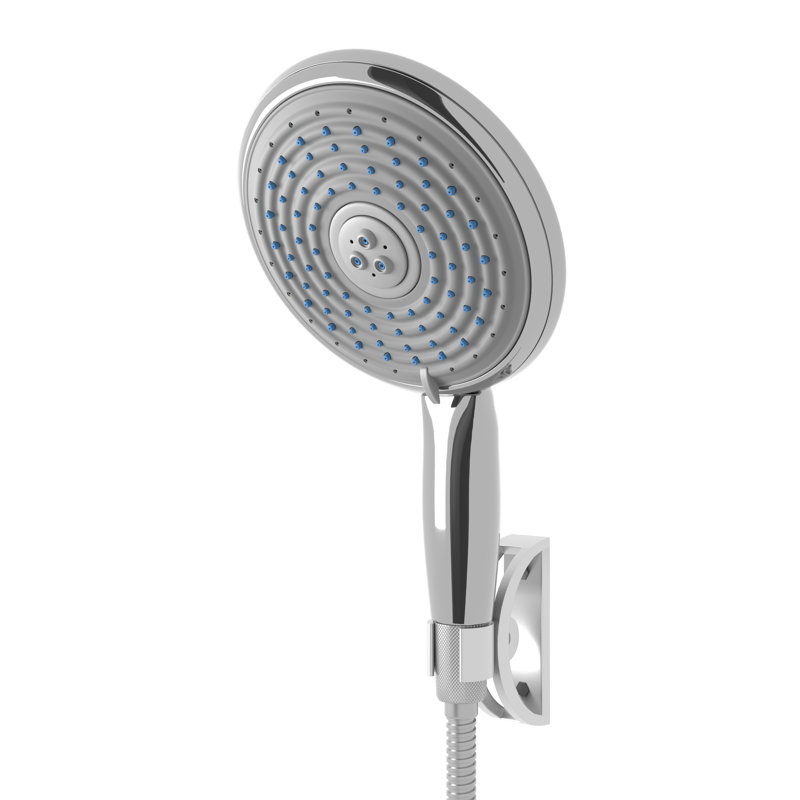 Pomme de douche à main multifonctionnelle avec technologie autonettoyante 2,5 gallons par minute