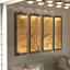 Gold Lacquer Wall Plaque - Cherry Blossom