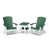 Gazon vert / blanc