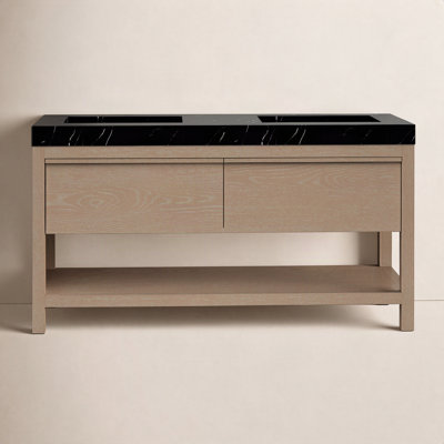 Ariane 60" Cedar Double Bathroom Vanity