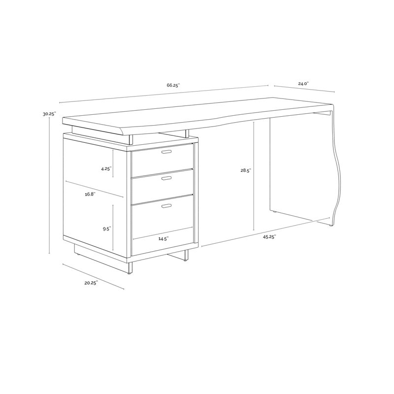 Lewis Desk