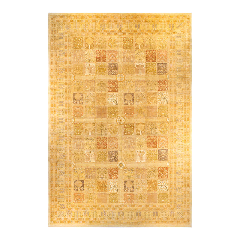 Classic One-of-a-Kind 18' 2" X 12' 4" Hand Knotted Area Rug